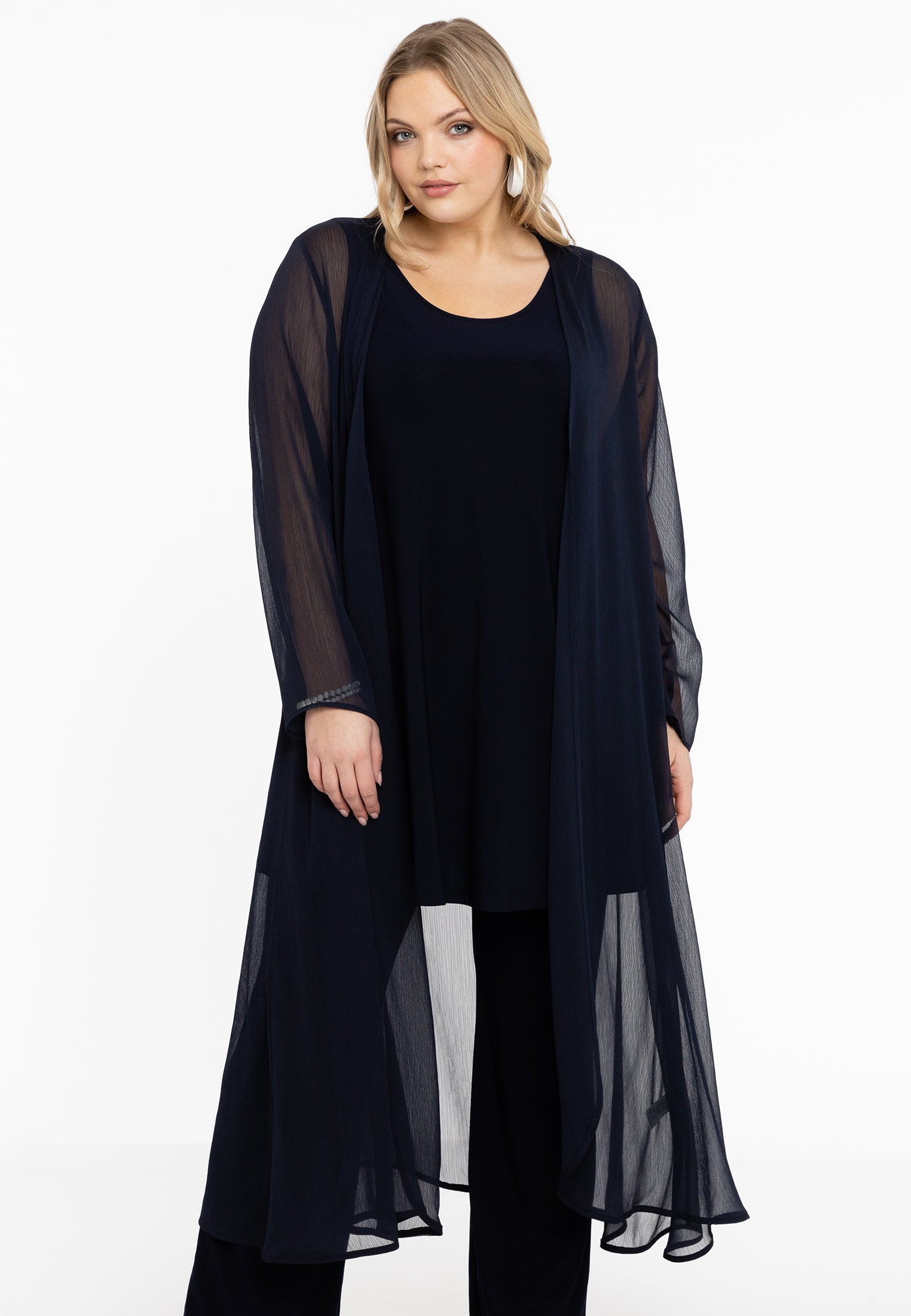 Strickjacken long voile von Yoek