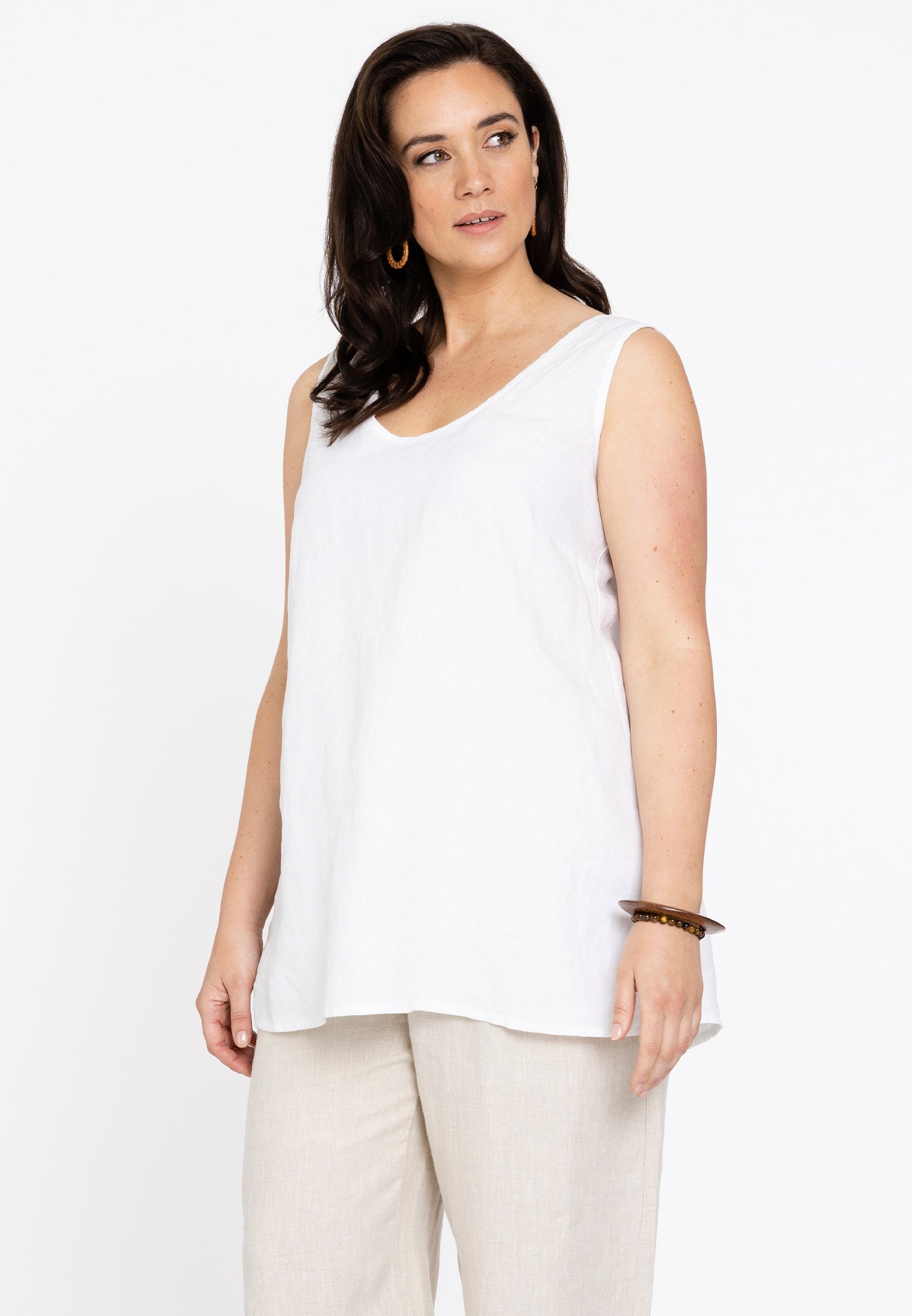 Top flare LINEN von Yoek