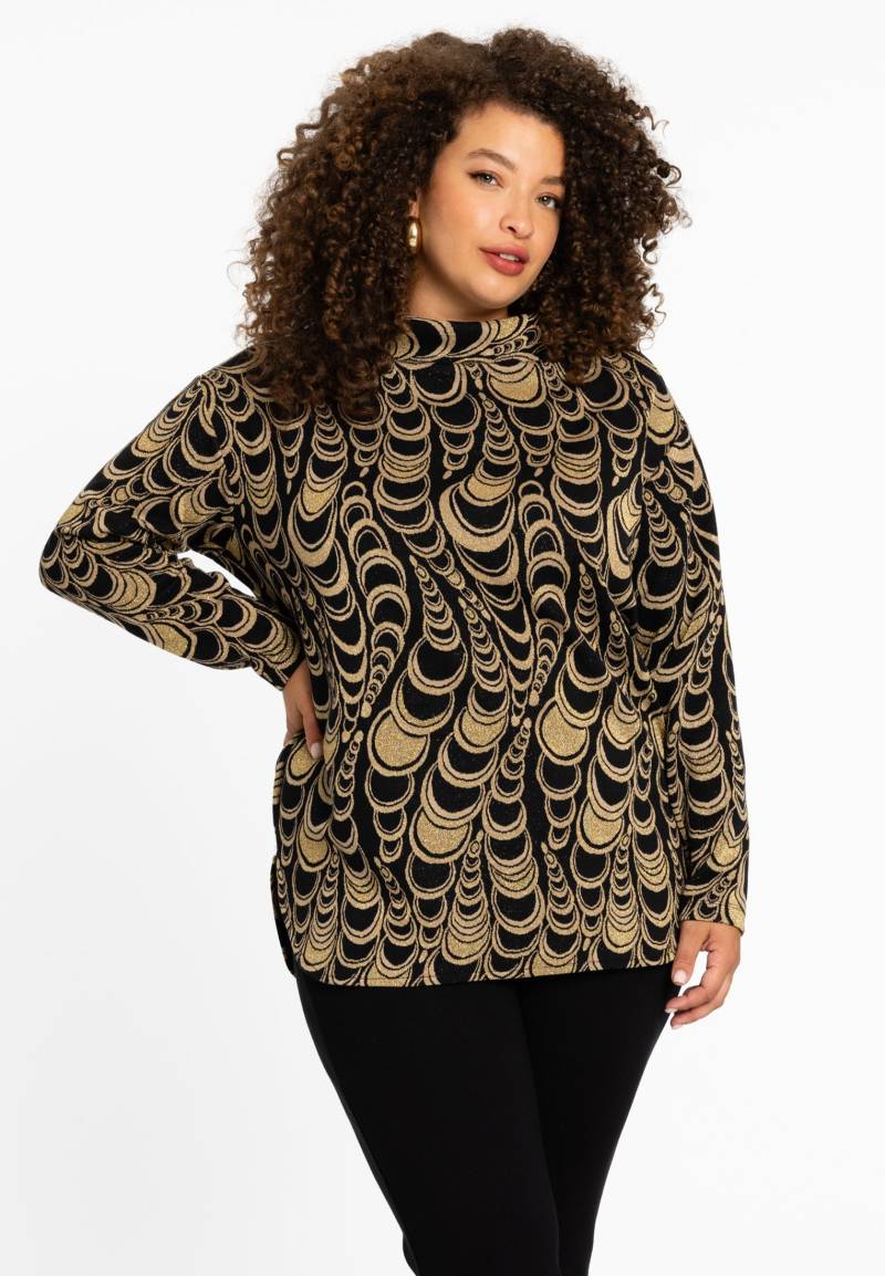 Tunic wide collar CIRCLE von Yoek