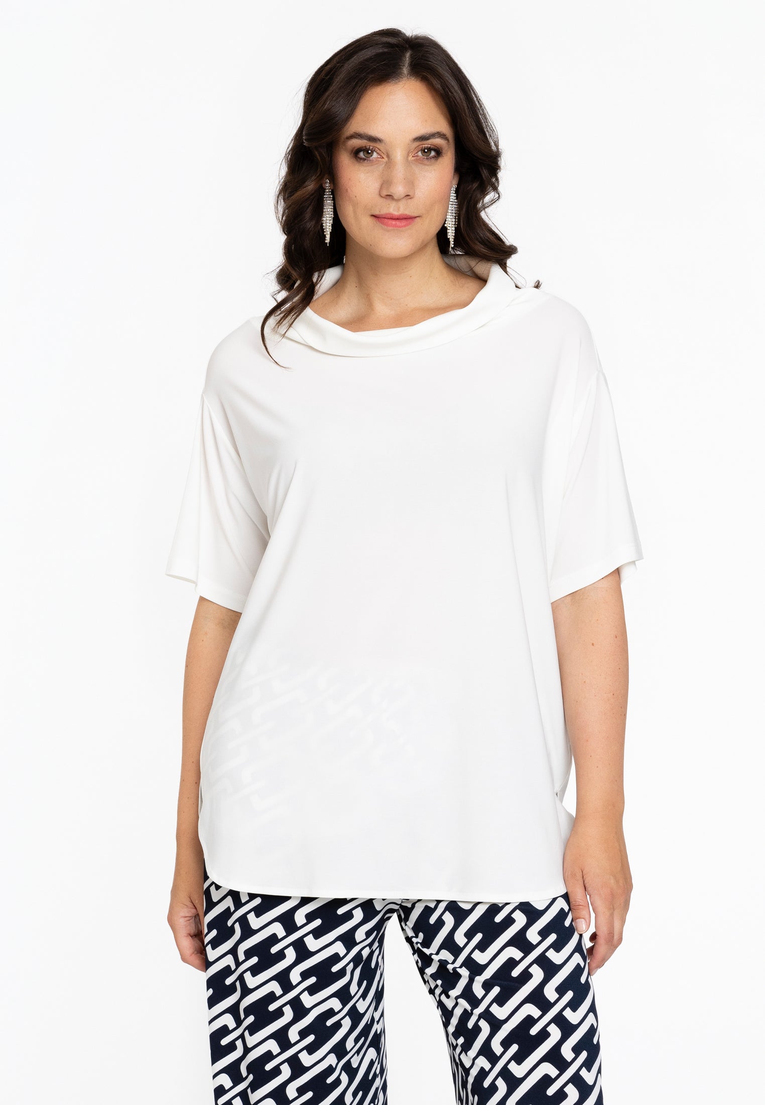 Tunika breiter Kragen DOLCE von Yoek