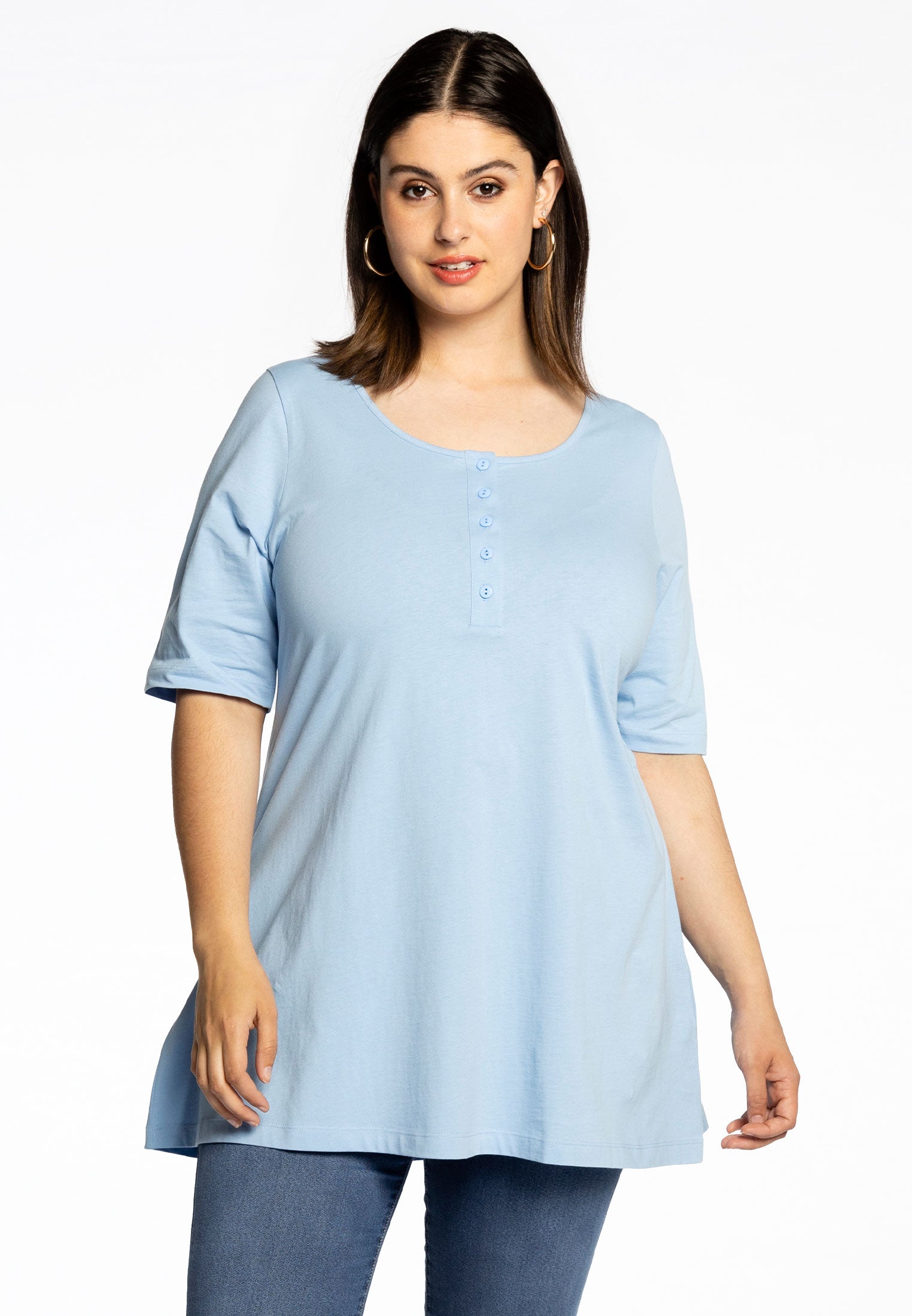 Tunika flare COTTON von Yoek