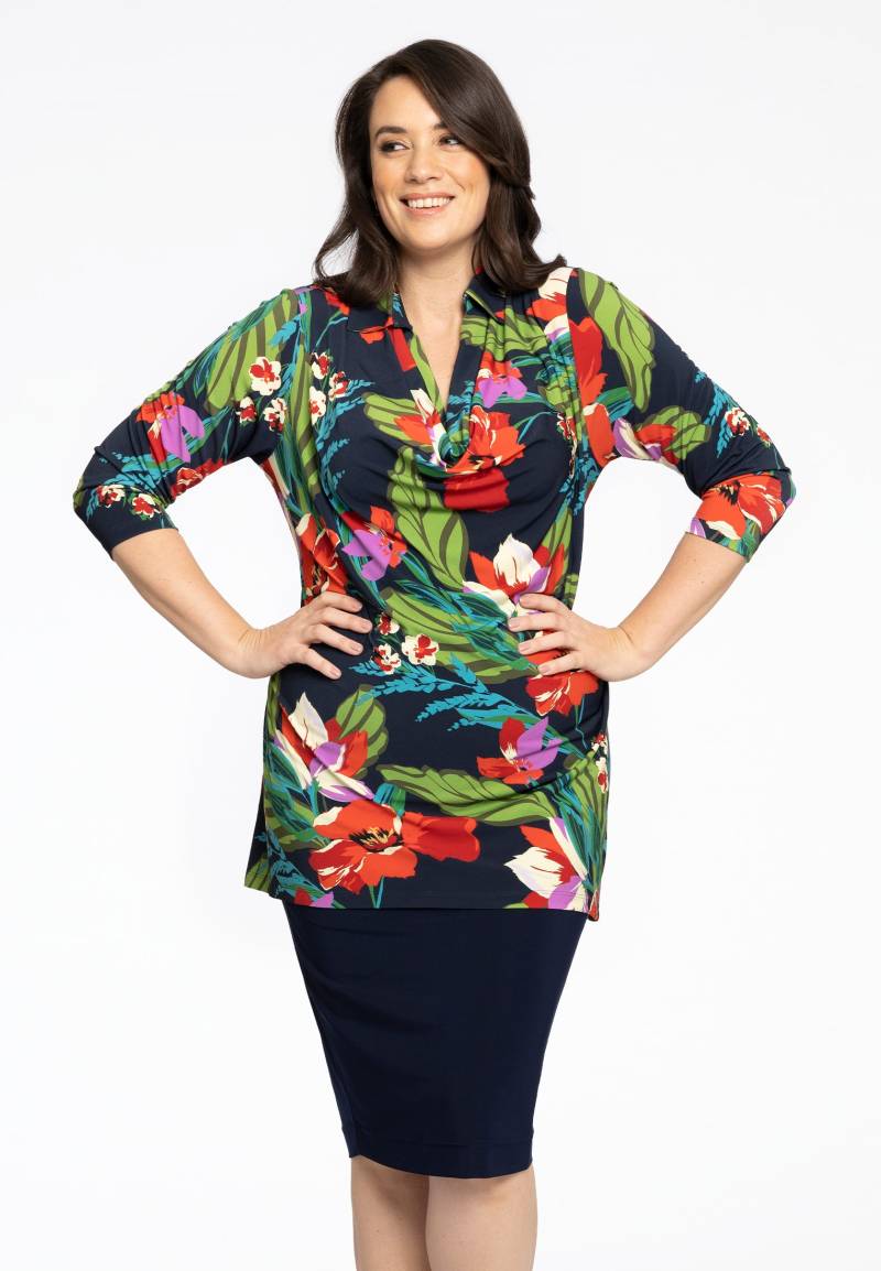 Tunika flare mit Wasserfallausschnitt JANICE von Yoek