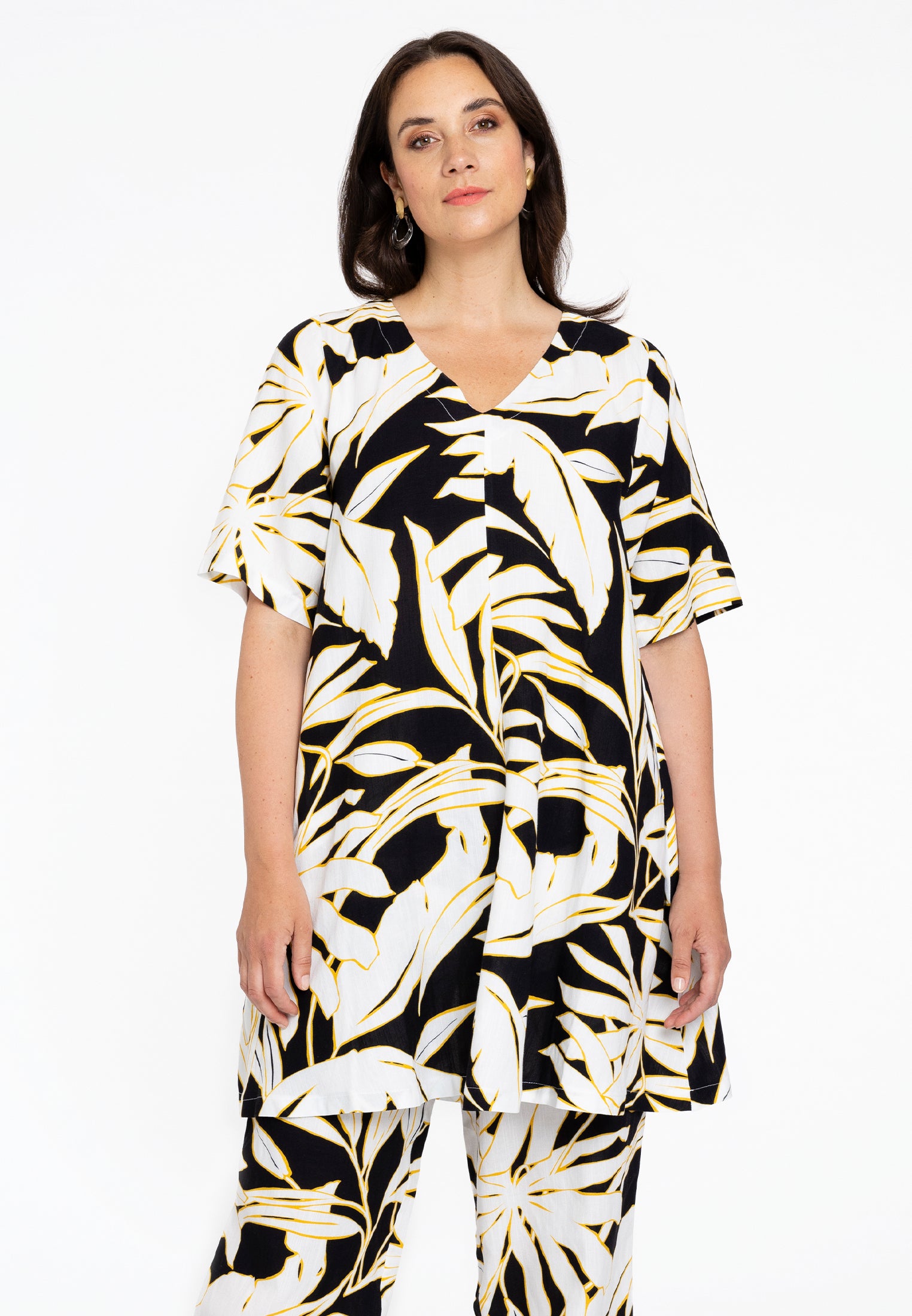 Tunika swing PALMIER von Yoek