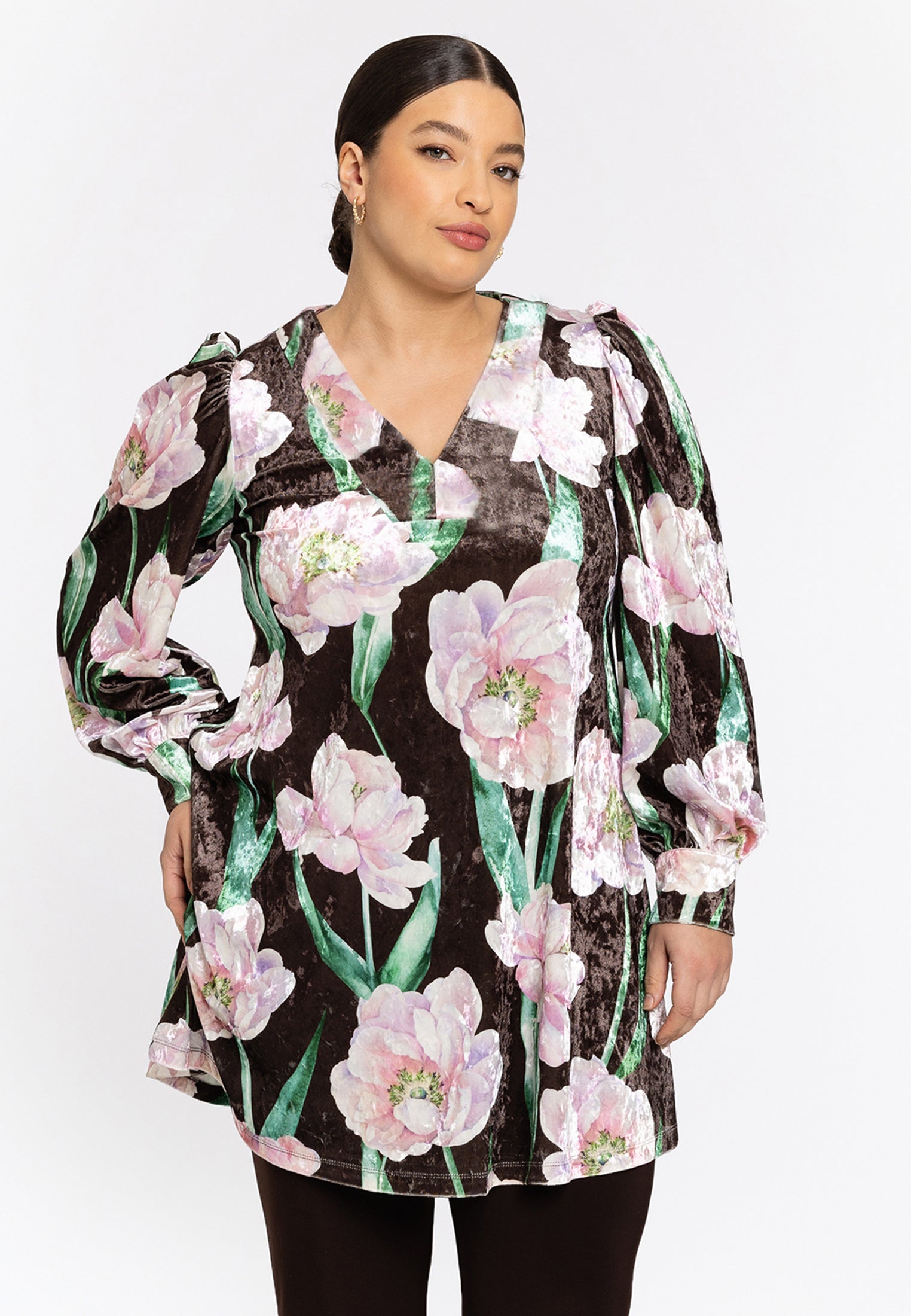 Tunika wide bottom FIORITO von Yoek