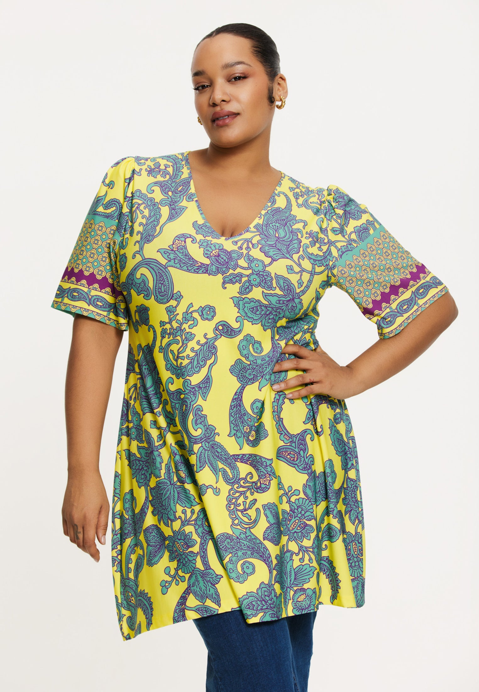 Tunika wide bottom RETROLOVE von Yoek