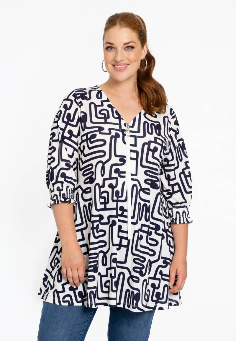 Tunika wide bottom ziptape MAZE von Yoek