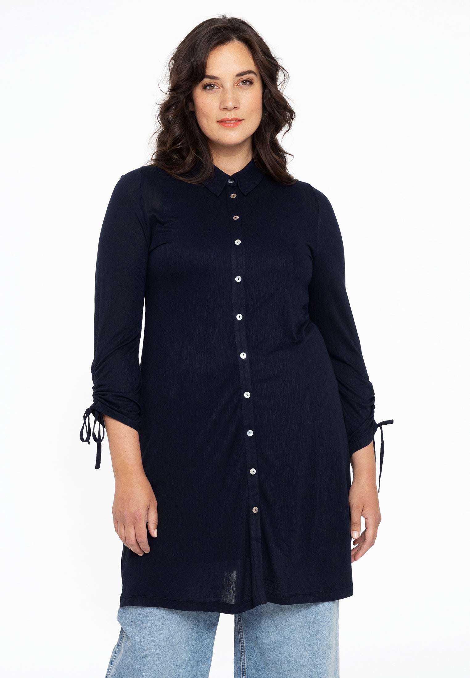 Weite Bluse mit Tunnelzug COCOON von Yoek