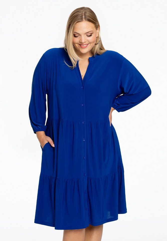 YOEK A-Linien-Kleid Damen Kleid Große Größen von YOEK