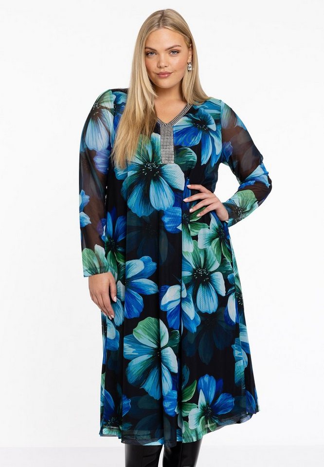 YOEK A-Linien-Kleid Damen Kleid Große Größen von YOEK