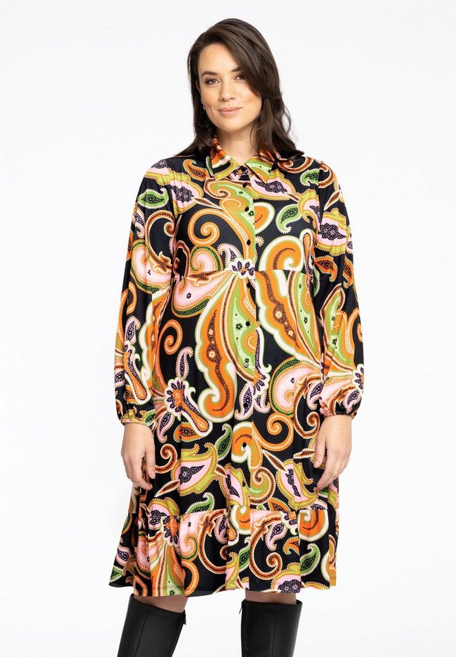 YOEK A-Linien-Kleid Damen Kleid Große Größen von YOEK