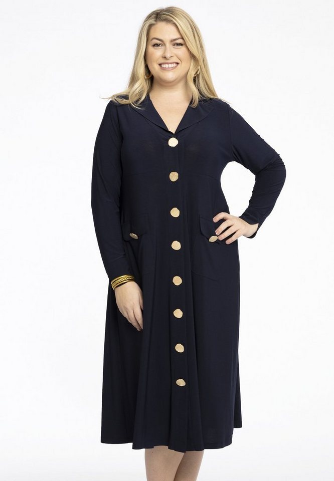 YOEK A-Linien-Kleid Damen Kleid Große Größen von YOEK