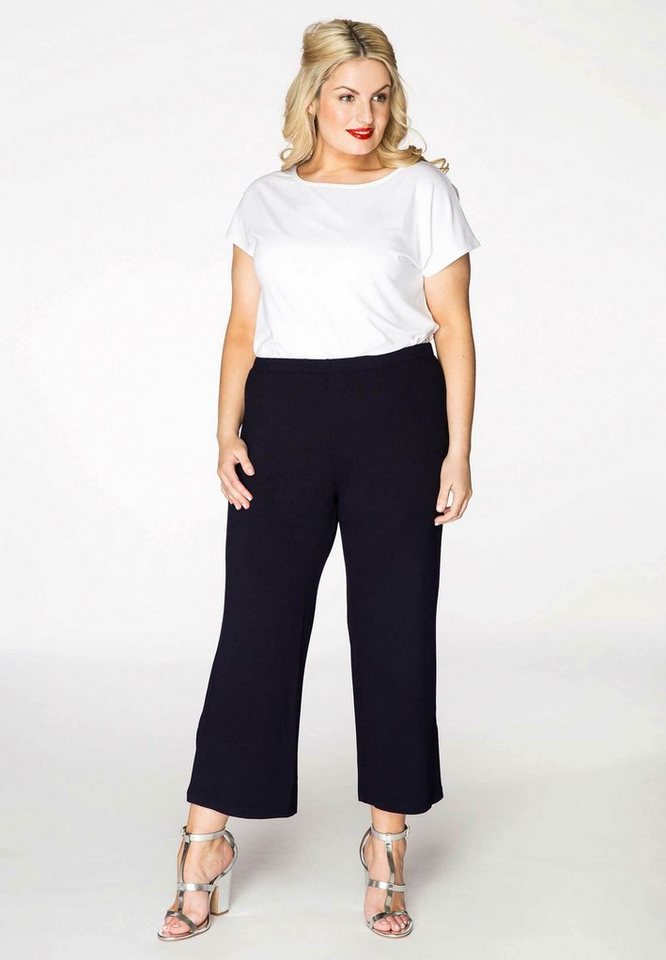 YOEK Bootcuthose Damen Hose basic Große Größen YOEK Bootcuthose Damen Hose basic Große Größen von YOEK