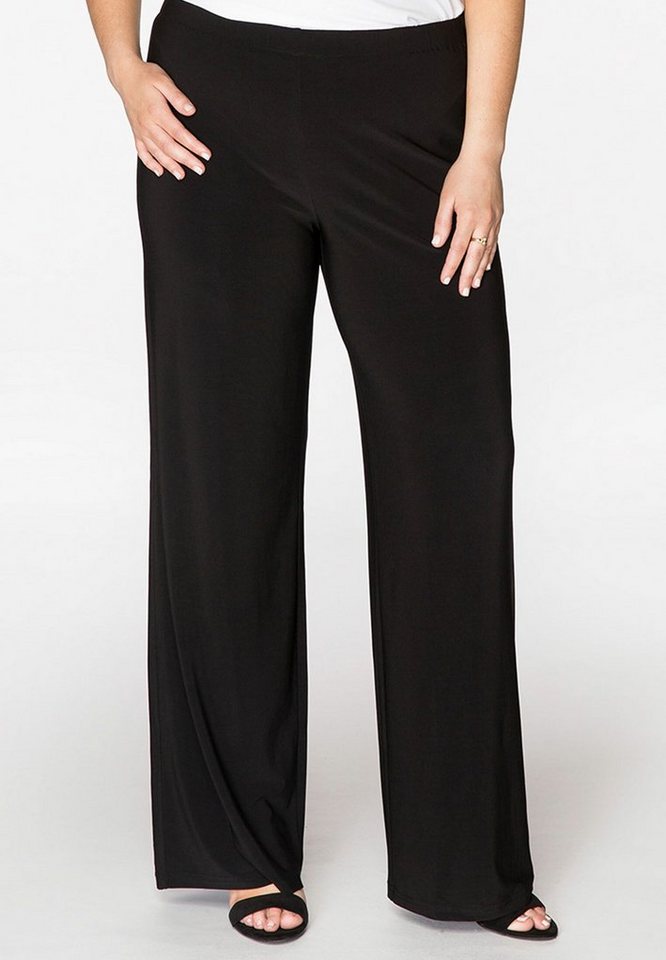 YOEK Bootcuthose Damen Weite Hosen Große Größen von YOEK