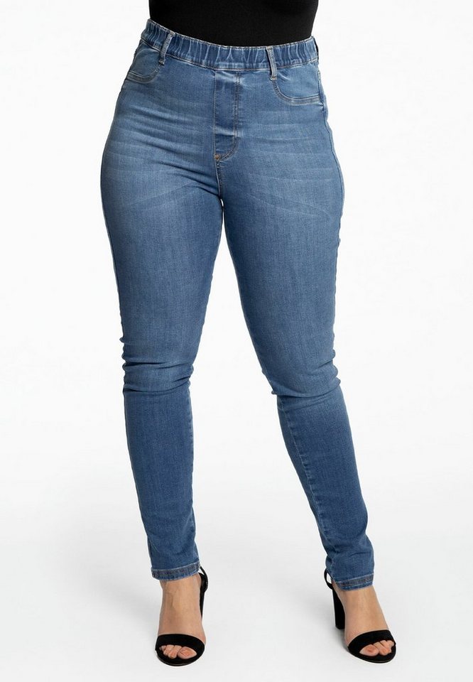 Yoek High-waist-Jeans Große Größen von Yoek