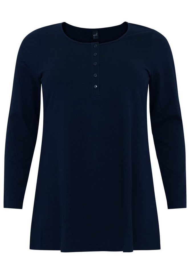 YOEK Langarmshirt Damen Tunika Große Größen von YOEK