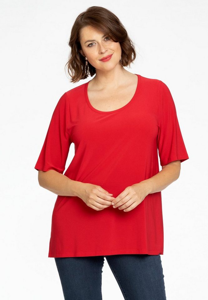 YOEK Langarmshirt Damen T-Shirt Kurzarm Große Größen von YOEK