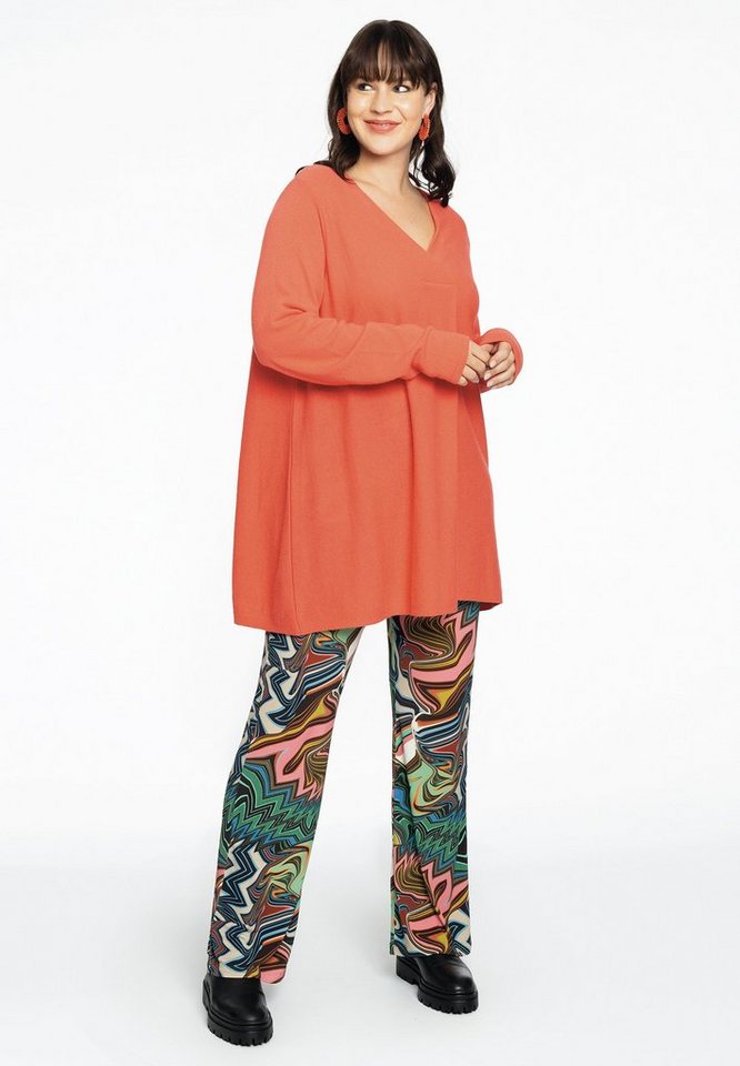 YOEK Longpullover Damen Pullover Große Größen von YOEK