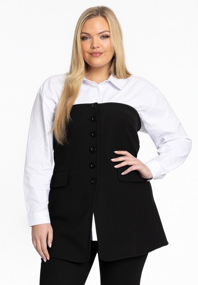 YOEK Shirttop Damen Top Große Größen von YOEK