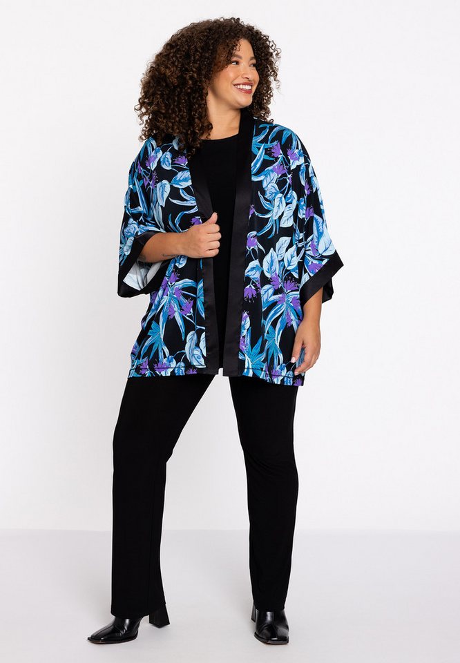 YOEK Strickponcho Damen Kimono Große Größen von YOEK