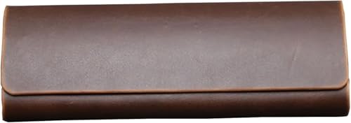Yoeoefuo Brillenetui Hardcase Sonnenbrillen Etui Leder Brille Displaybox Unisex Brillenständer Tragbare Bruchsichere Aufbewahrungsbox Brillenbehälter Glasses Case Für Damen Und Herren von Yoeoefuo