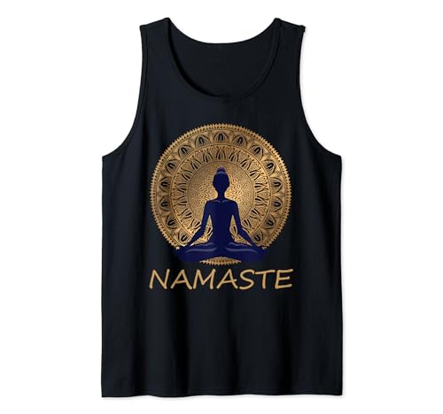 Namaste Yoga Kleidung / Meditation Kleidung/ Gr.:S - XXXL Tank Top von Yoga, Meditation, Ruhe, Buddha, Namaste