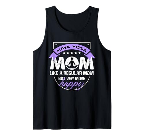 Haya Yoga Mama Happy Design Tank Top Haya Yoga Mama Happy Design Tank Top von Yoga Bliss Creations