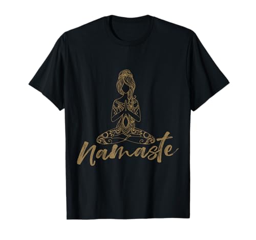 Yoga Damen Herren Fitness Spiritualität Meditation Namaste T-Shirt Yoga Damen Herren Fitness Spiritualität Meditation Namaste T-Shirt von Yoga Buddhismus Zen Mantra Taoismus Geschenkideen
