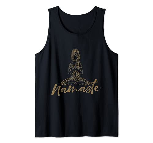 Yoga Damen Herren Fitness Spiritualität Meditation Namaste Tank Top Yoga Damen Herren Fitness Spiritualität Meditation Namaste Tank Top von Yoga Buddhismus Zen Mantra Taoismus Geschenkideen