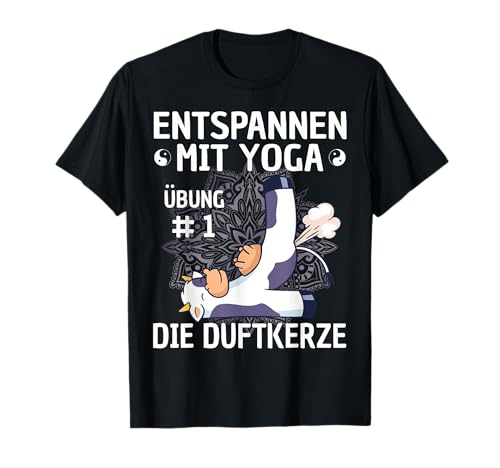 Yoga Fun Fitness Spruch Duftkerze - Entspannen Mit Yoga Kuh Kühe Witzig - Landwirtin Meditation T-Shirt Schwarz S V-Ausschnitt Kurzarm Reguläre Passform Small Yoga Fun Fitness Spruch Duftkerze - Entspannen Mit Yoga Kuh Kühe Witzig - Landwirtin Meditation T-Shirt Schwarz S V-Ausschnitt Kurzarm Reguläre Passform Small von Yoga Fun Fitness Spruch Duftkerze