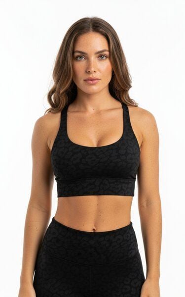 Yoga Hero Sport BH Leopard ecoNYL mit herausnehmbaren Pads Yoga Hero Sport BH Leopard ecoNYL mit herausnehmbaren Pads von Yoga Hero