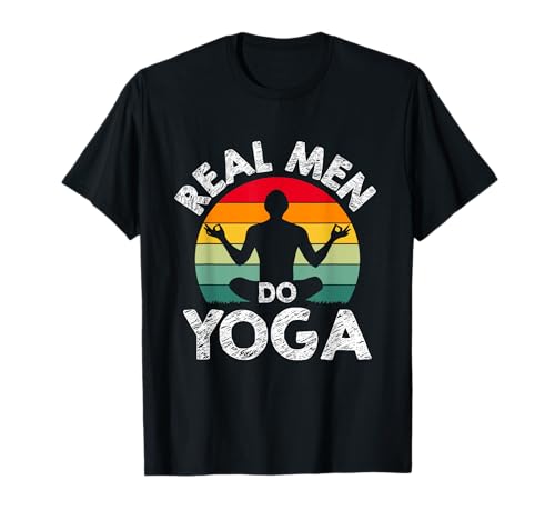 Echte Männer machen Yoga T-Shirt Echte Männer machen Yoga T-Shirt von Yoga Outfit For Men