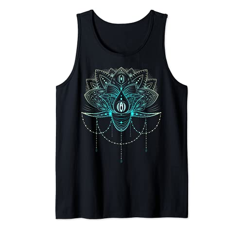Lotus Blume Mandala Yoga Bekleidung Damen Herren Tank Top von Yoga Spiritualität Meditation Buddhismus Outfit
