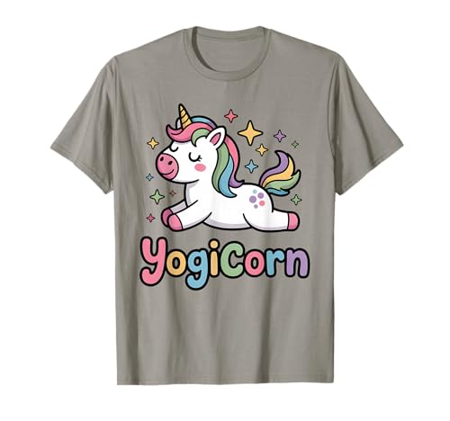 Niedliches Yogicorn Einhorn Yoga Meditation Regenbogen Mädchen Kinder T-Shirt Niedliches Yogicorn Einhorn Yoga Meditation Regenbogen Mädchen Kinder T-Shirt von Yoga Unicorn Apparel