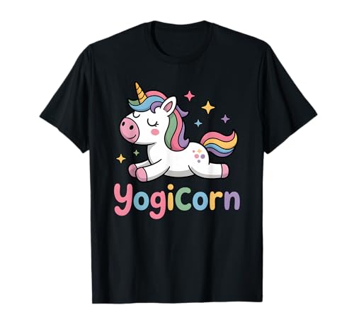 Niedliches Yogicorn Einhorn Yoga Meditation Regenbogen Mädchen Kinder T-Shirt Niedliches Yogicorn Einhorn Yoga Meditation Regenbogen Mädchen Kinder T-Shirt von Yoga Unicorn Apparel