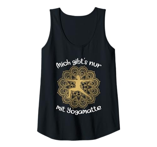 Damen Mich Gibt's Nur Mit Yogamatte Yoga Utensilien Frauen Yogi Tank Top Damen Mich Gibt's Nur Mit Yogamatte Yoga Utensilien Frauen Yogi Tank Top von Yoga Utensilien Frauen und Geschenk für Yogi