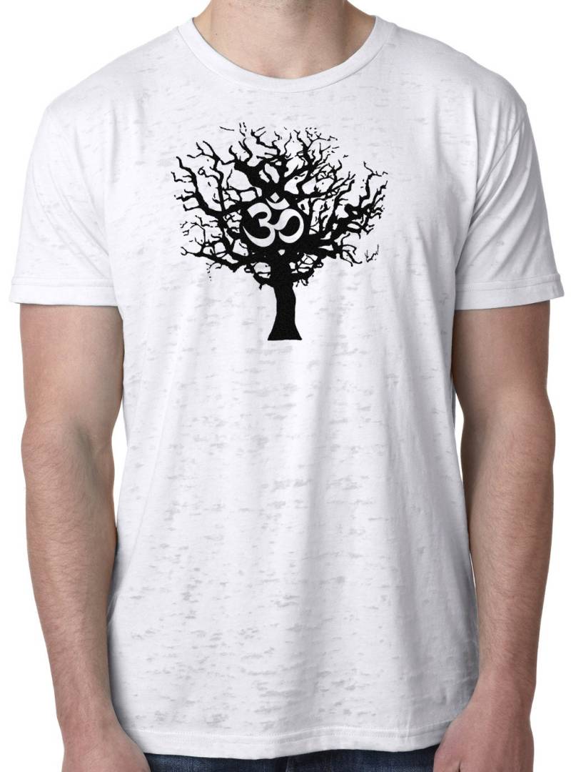 Baum Des Lebens Yoga Burnout T-Shirt = Nl6110-Tree von YogaClothingForYou