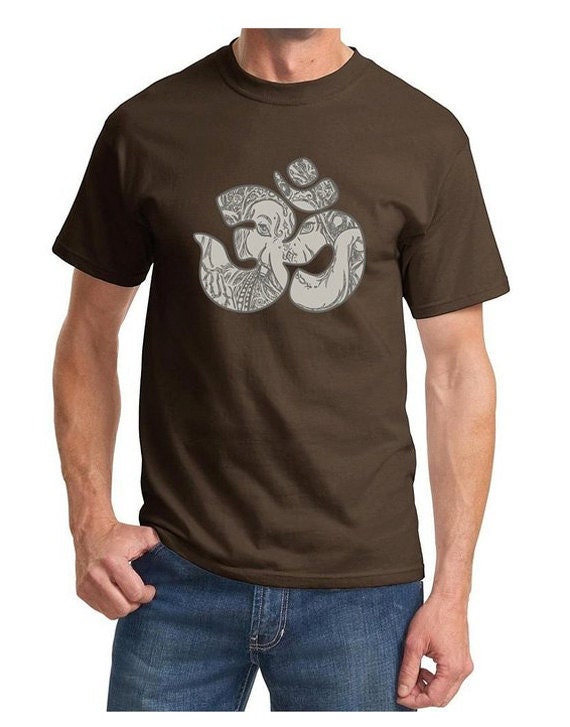Ganesha Om T-Shirt = Pc61-Ganeshaom von YogaClothingForYou