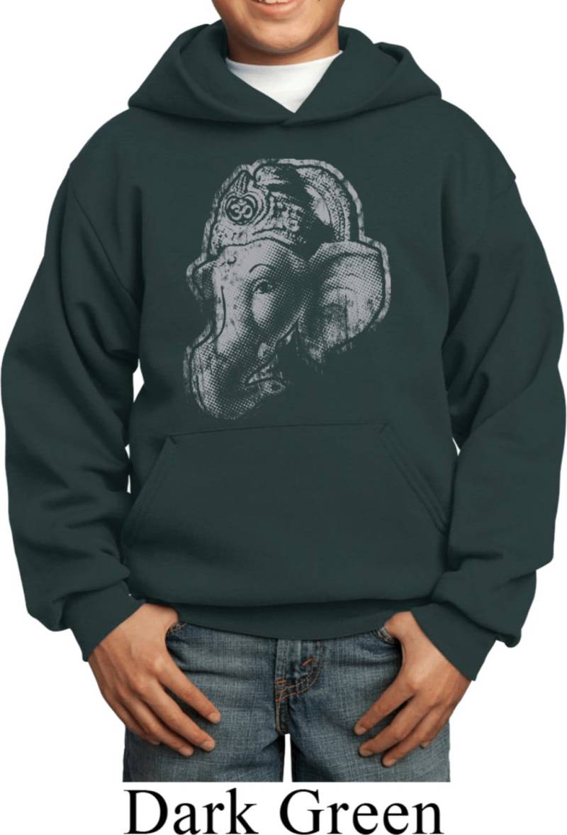 Ganesha Profil Kinder Yoga Hoodie - Pc90Yh-Profile Ganesha Profil Kinder Yoga Hoodie - Pc90Yh-Profile von YogaClothingForYou