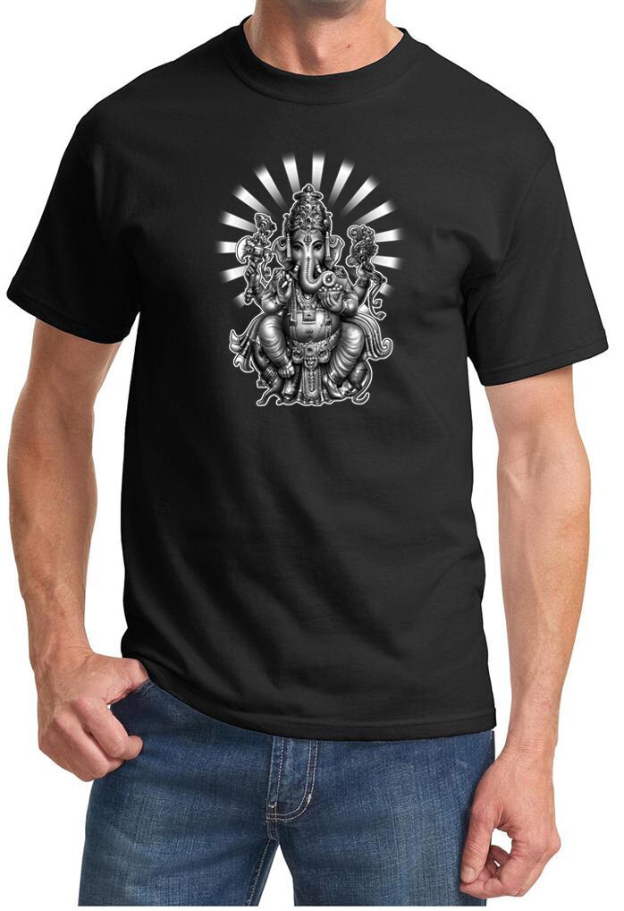 Ganesha Yoga T-Shirt = Pc61-Ganesha von YogaClothingForYou