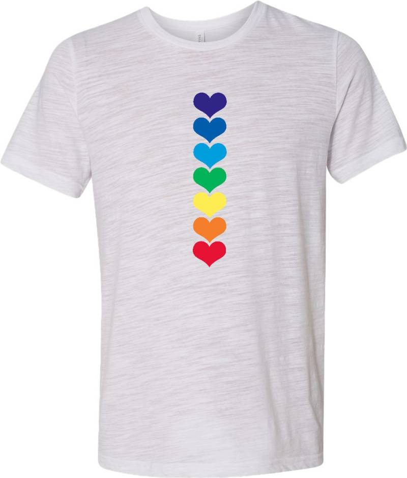 Herz-Chakras Burnout Yoga-T-Shirt = Herz-3650 von YogaClothingForYou