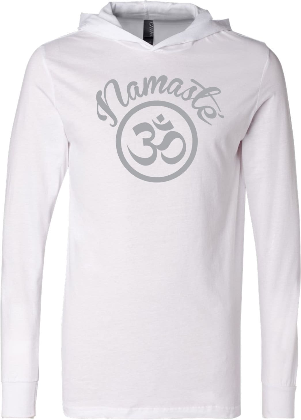 Namaste Om Yoga Leicht Hoodie T-Shirt - Namasteom-3512 von YogaClothingForYou