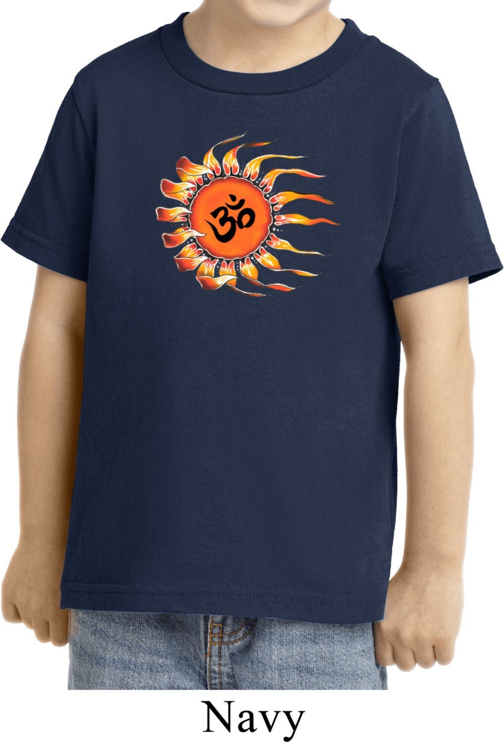 Ohm Sonne Kleinkind Yoga T-Shirt = Car54T-Omsun von YogaClothingForYou