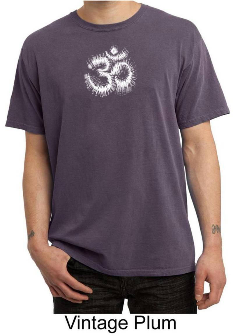 Om Tie Dye Yoga Pigment Gefärbt T-Shirt = Pc099-Omtiedye von YogaClothingForYou