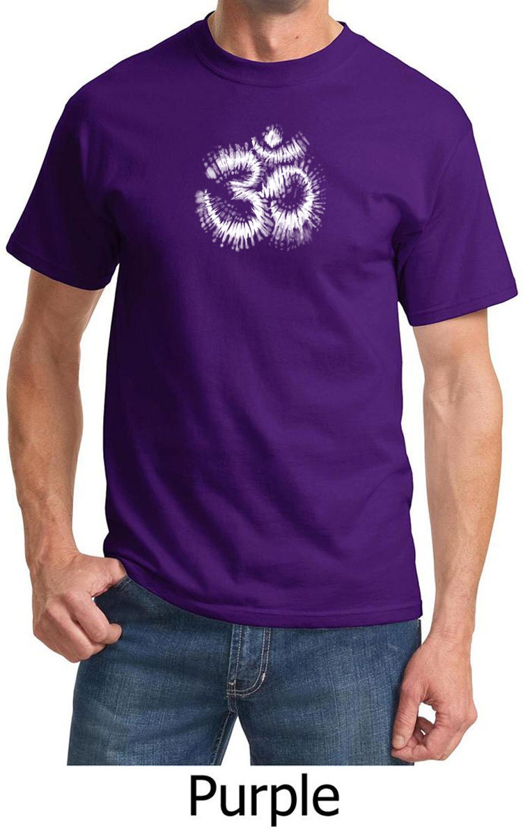 Om Tie Dye Yoga T-Shirt = Pc61-Omtiedye von YogaClothingForYou