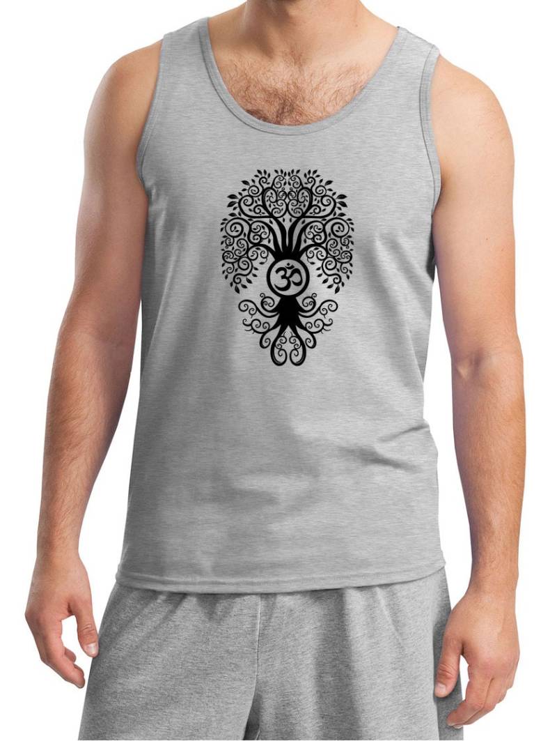 Schwarzer Bodhi Baum Herren Yoga Tank Top = 2200-Bbodhi Schwarzer Bodhi Baum Herren Yoga Tank Top = 2200-Bbodhi von YogaClothingForYou