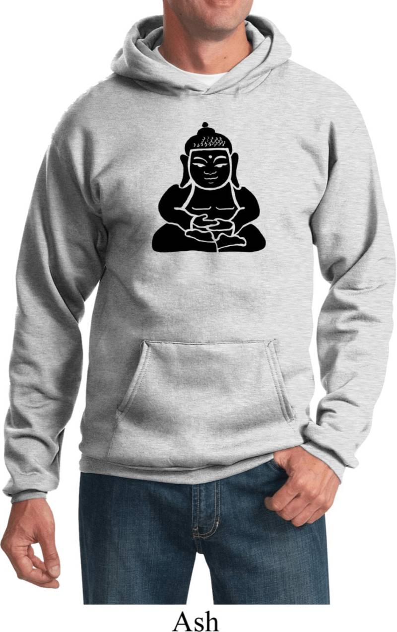 Shadow Buddha Yoga Hoodie - Pc90H-Shadbud von YogaClothingForYou
