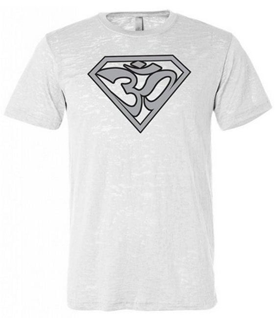 Super Om Herren Yoga Burnout T-Shirt = Nl6110-Super von YogaClothingForYou