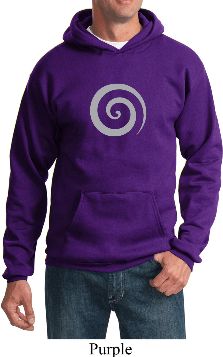 Vortex Yoga Hoodie - Pc90H-Vortex von YogaClothingForYou