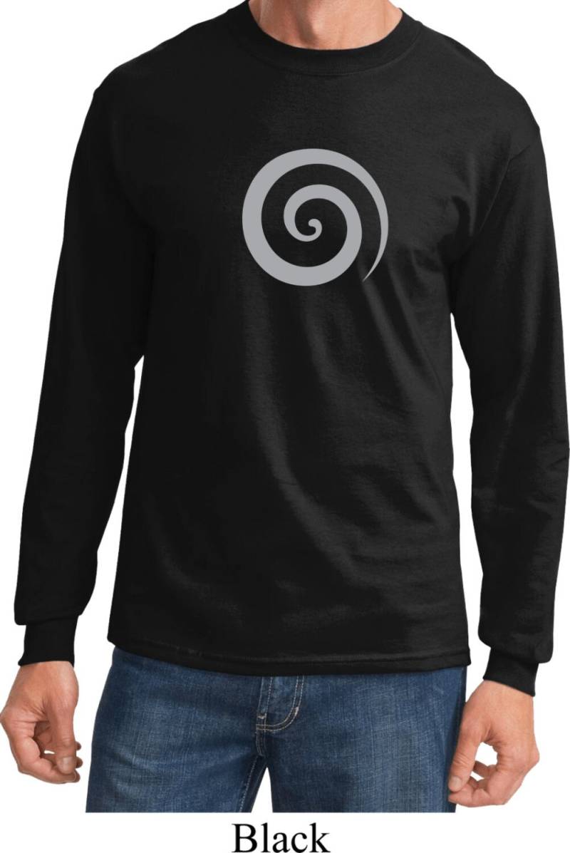 Vortex Yoga Langarm-T-Shirt = Pc61Ls-Vortex von YogaClothingForYou