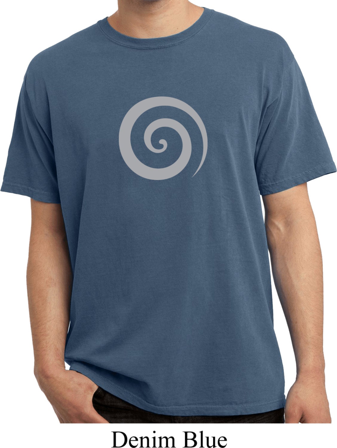 Vortex Yoga Pigment Gefärbt T-Shirt = Pc099-Vortex von YogaClothingForYou